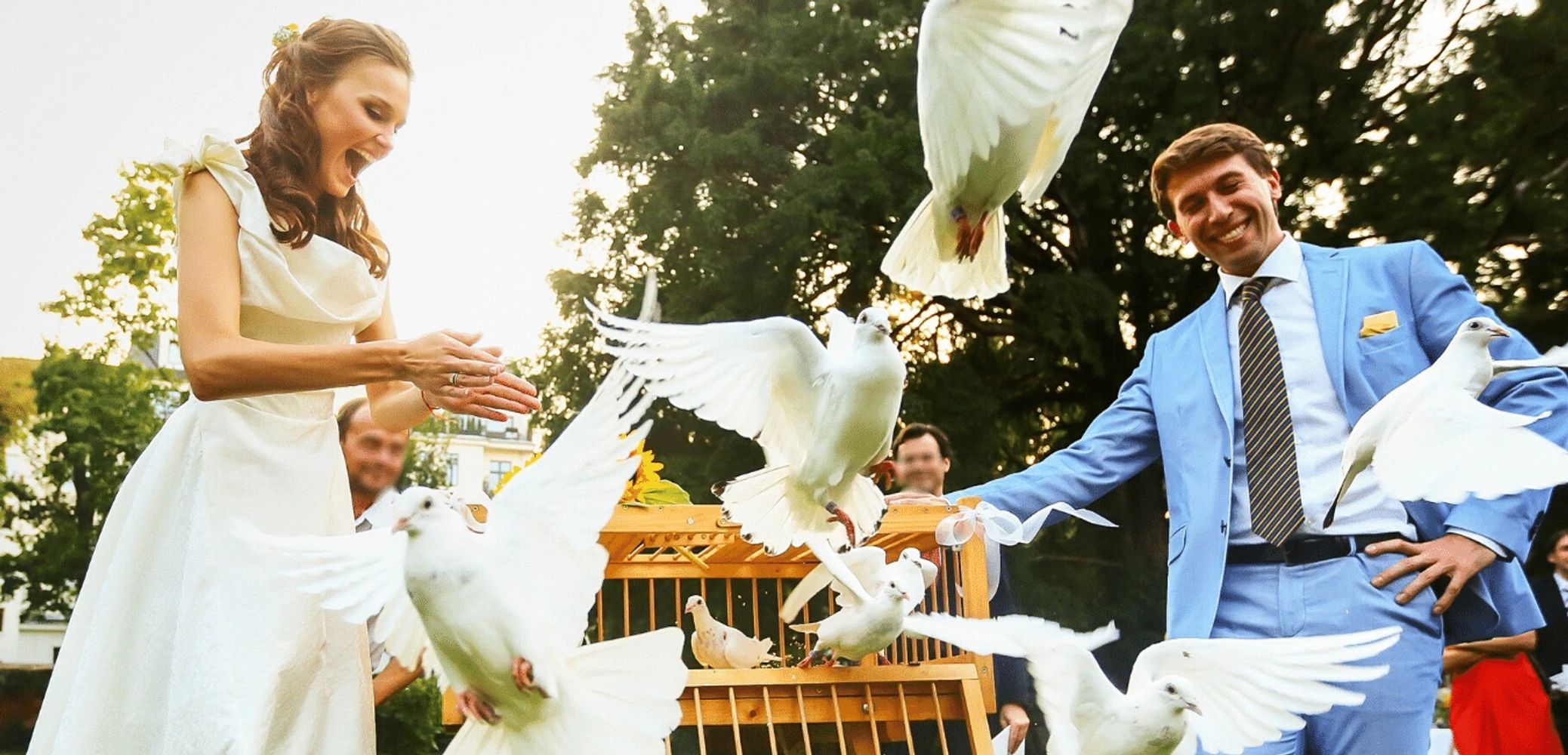 We Release White Doves at Weddings, Funerals, & Special Events
